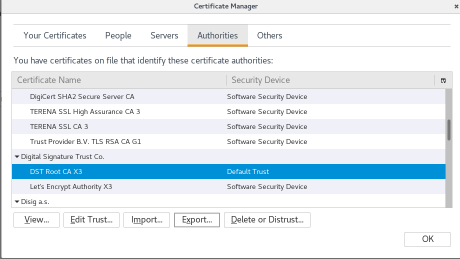 Image:Letsencrypt certificates for my own test servers